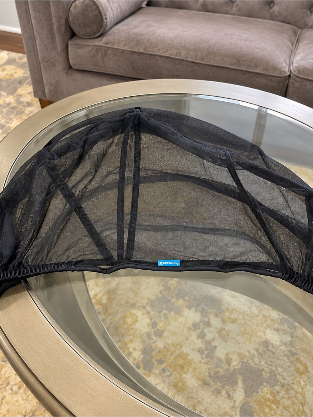 UPPAbaby Black Mesh Sun Shade - Kids Accessory